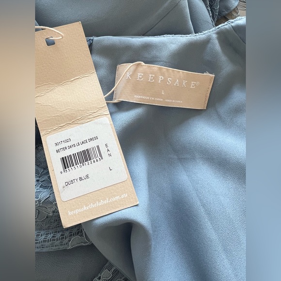 NWT Keepsake Better Days Lace Ruffle Dress - Picture 6 of 6